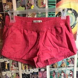 pink a&f shorts